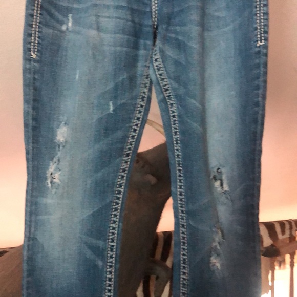 Silver LOLA boyfriend jeans p2485 - Picture 8 of 12